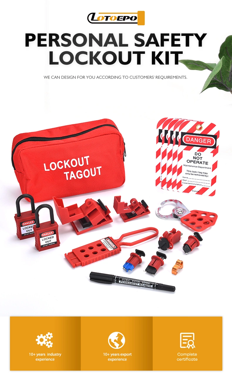 Waterproof Personal Miniatuoxford Fabric Safety Portable Lockout Bag Tool Bag Safety