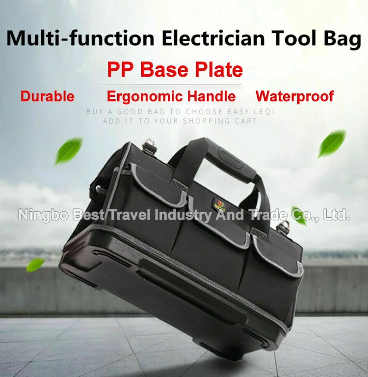 OEM/ODM Multi-Function Large Capacity Hardware Organizer Waterproof Electrician Tool Bag