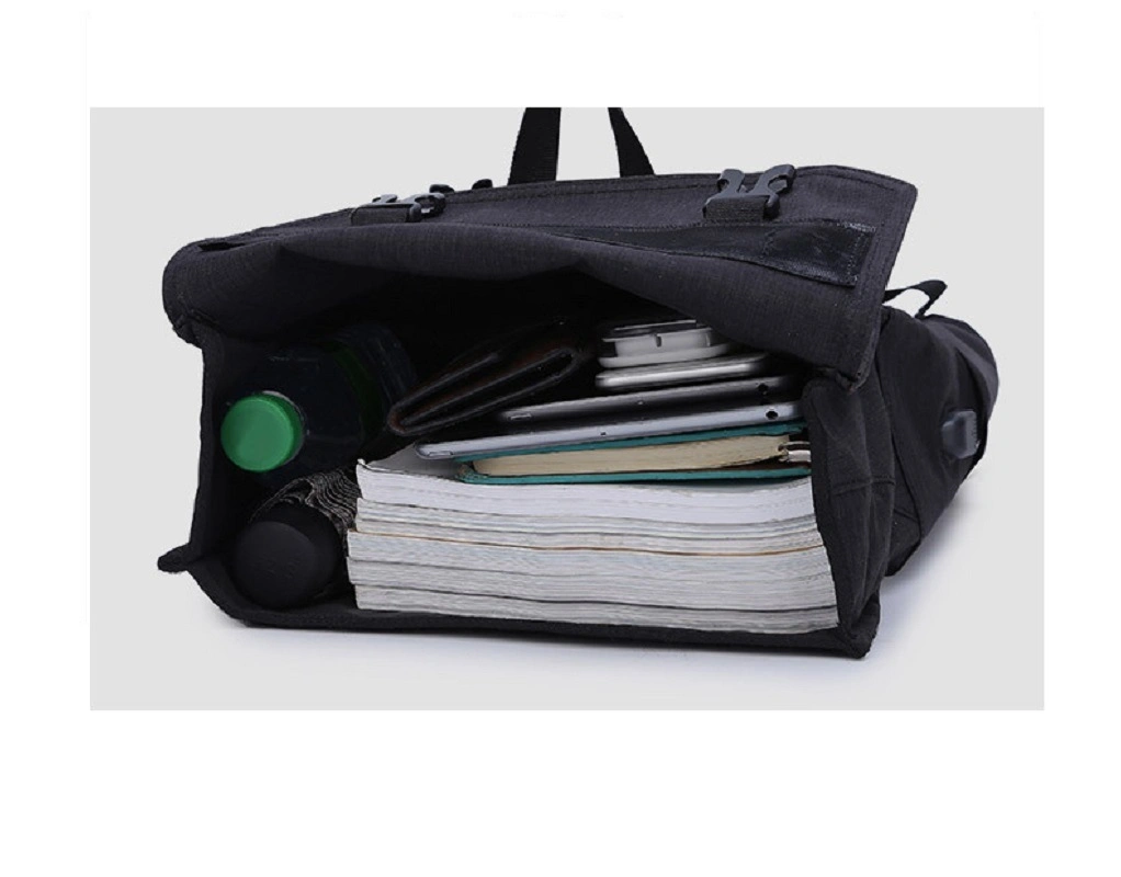 Large Capacity, Daypack, Business, Commute, School, Travel Roll Top Backpack, with USB Port Bl17172