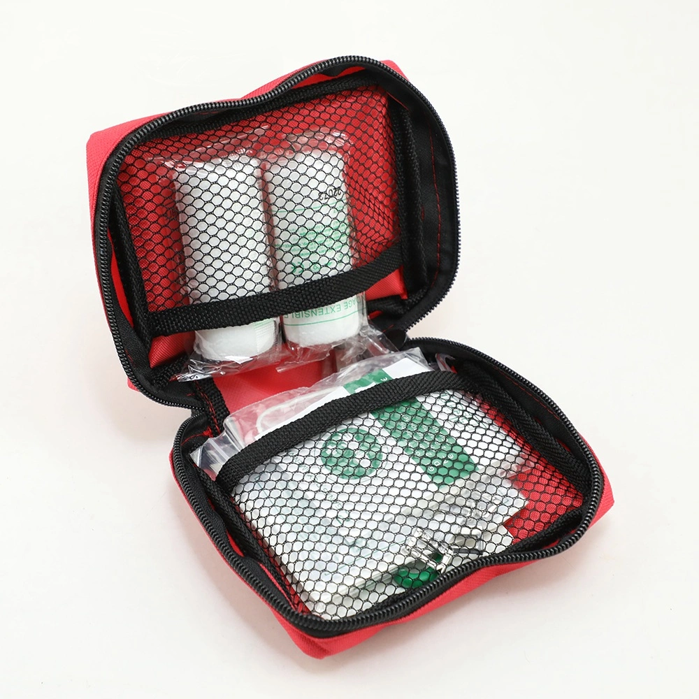 Emergency Kit First Aid Kit Small Red Bag for Home Travel