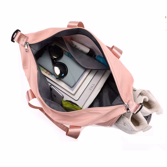 Training Fitness Bag Short Trip Portable Travel Handbag Sports Gym Bags for Women