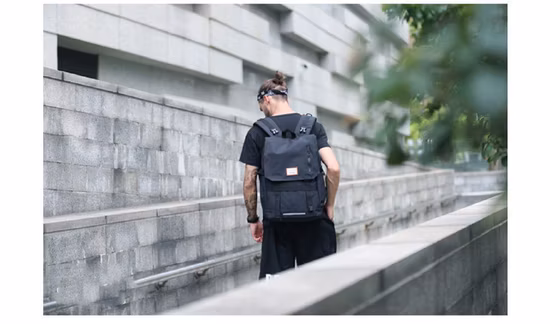 Roll Top Backpack, with USB Port, Changeable Style, Capacity Changing, Large Capacity, Daypack, Business, Commute, School, Travel Wbb17172